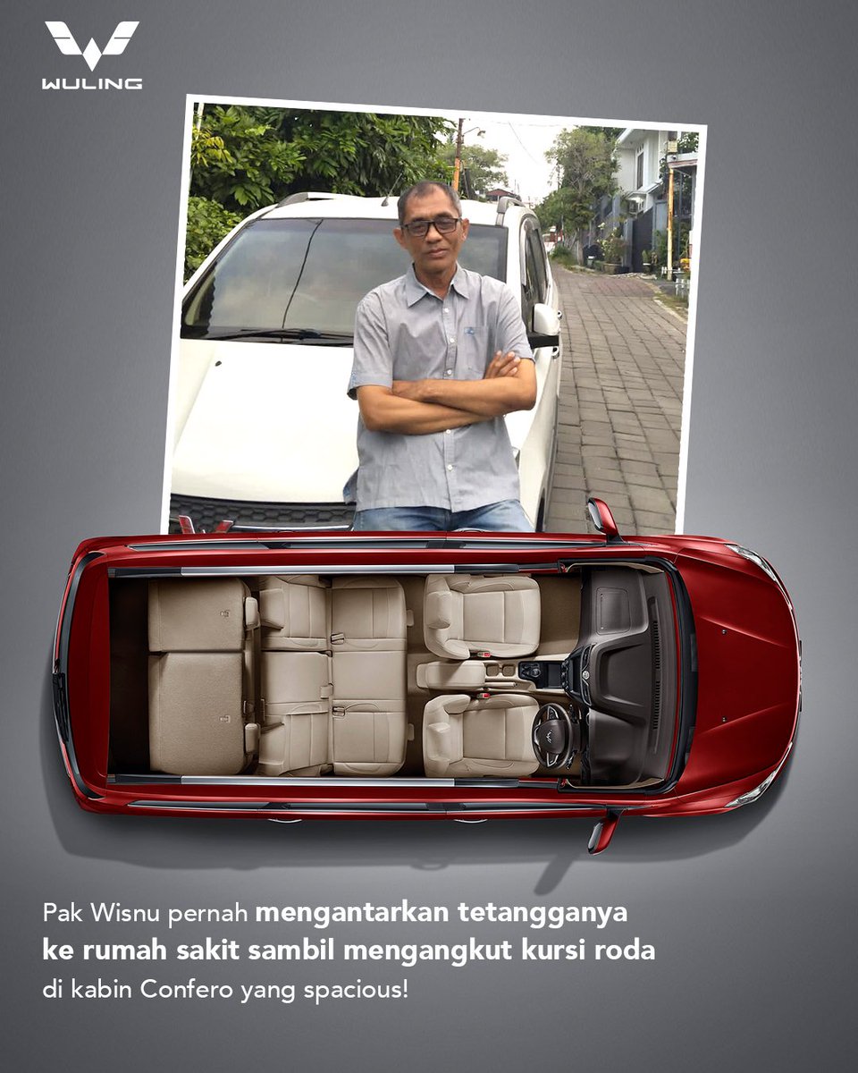 WulingMotorsID's tweet photo. Let’s hear the 7 excitement stories from Confero owners!
Dari awal peluncurannya 7 tahun lalu, Confero tetap setia menemani para pengguna untuk menjalankan berbagai aktivitas hingga saat ini.
#WulingMotors #DriveForABetterLife #Confero https://t.co/HMv6J8o7Rb