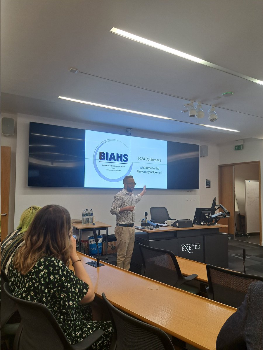 British & Irish Association for Holocaust Studies (@_biahs_) on Twitter photo <a href="/DavidTollerton/">David Tollerton</a> Welcoming us to the British and Irish Association for Holocaust Studies annual conference for 2024!
Tweet us with the hashtag #BIAHS24 🥳 <a href="/DavidTollerton/">David Tollerton</a> Welcoming us to the British and Irish Association for Holocaust Studies annual conference for 2024!
Tweet us with the hashtag #BIAHS24 🥳