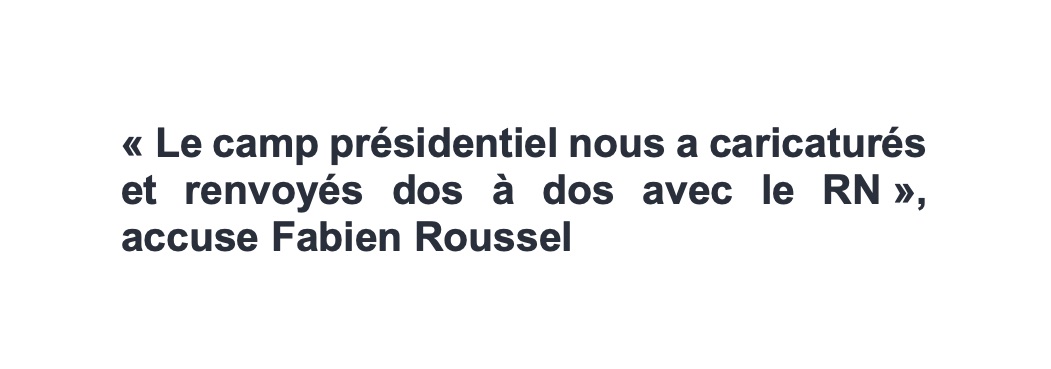 vivelefeu's tweet image. C'est le même @Fabien_Roussel que celui qui dénonçait avec les macronistes la candidature de Rima Hassan?