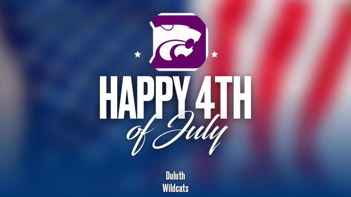 duluth_wildcats's tweet photo. We hope everyone has a great time with friends and family celebrating the 4th! Stay safe and enjoy the time off! The 24-25 seasons start next week! https://t.co/Eh37Tk9hLL