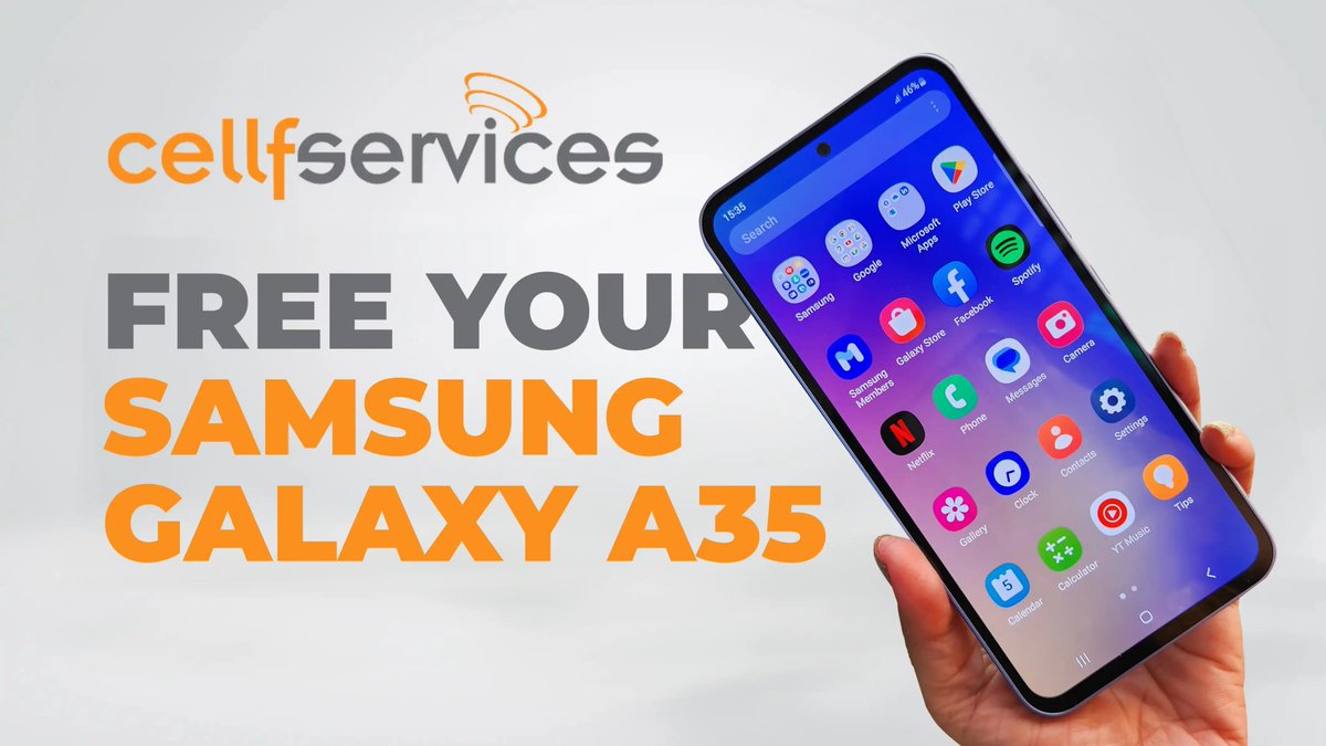 cellfservices's tweet image. Unlock the full potential of your Samsung Galaxy A35! 🌟 Free your device to explore endless possibilities. Discover how to unlock today! 🔓 Read Here: cellfservices.com/blog/cell-phon…