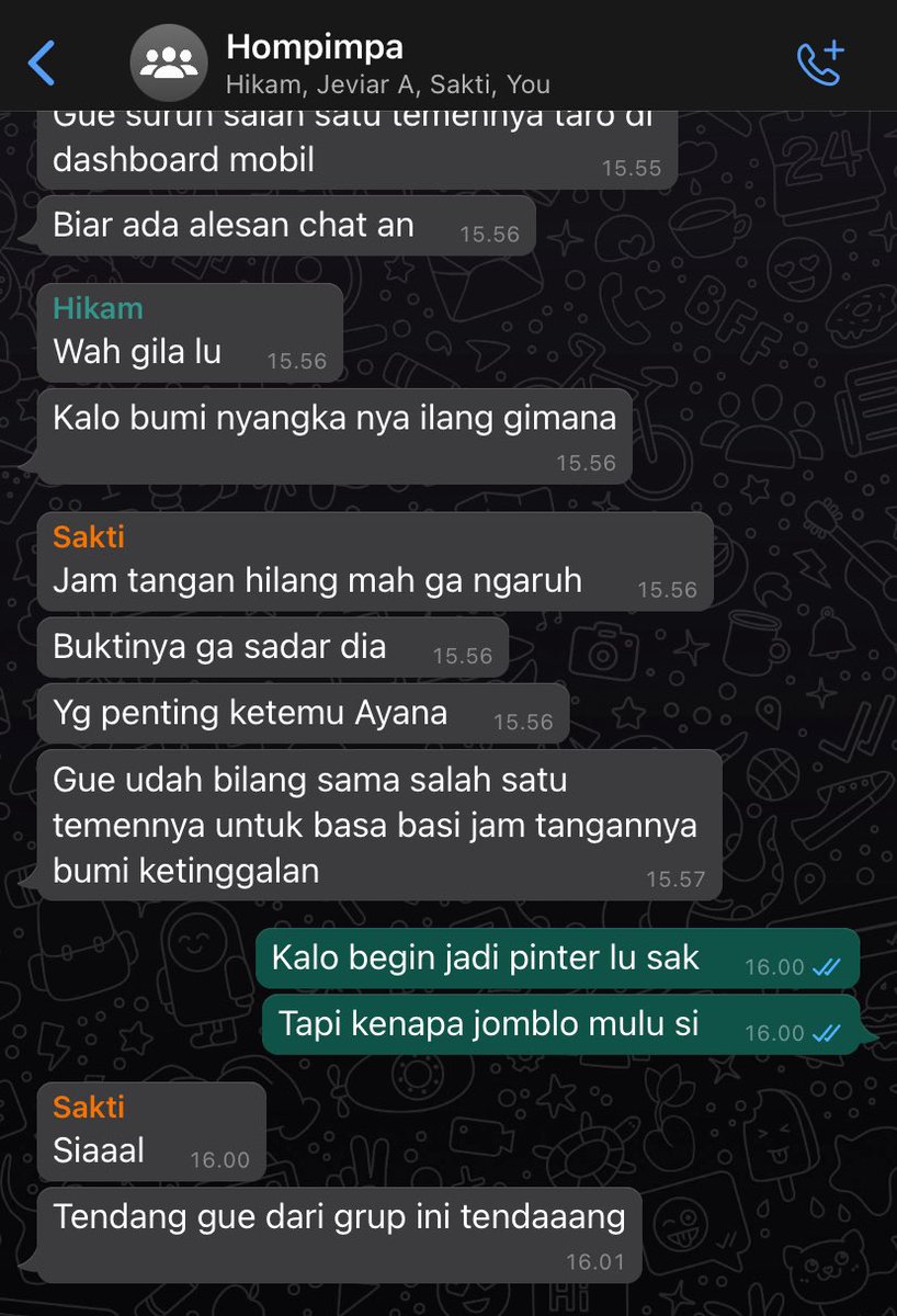 duridikaktus's tweet photo. 057. Manifesting punya temen kaya geng hompimpa🥺 https://t.co/DJp5yL0O1N