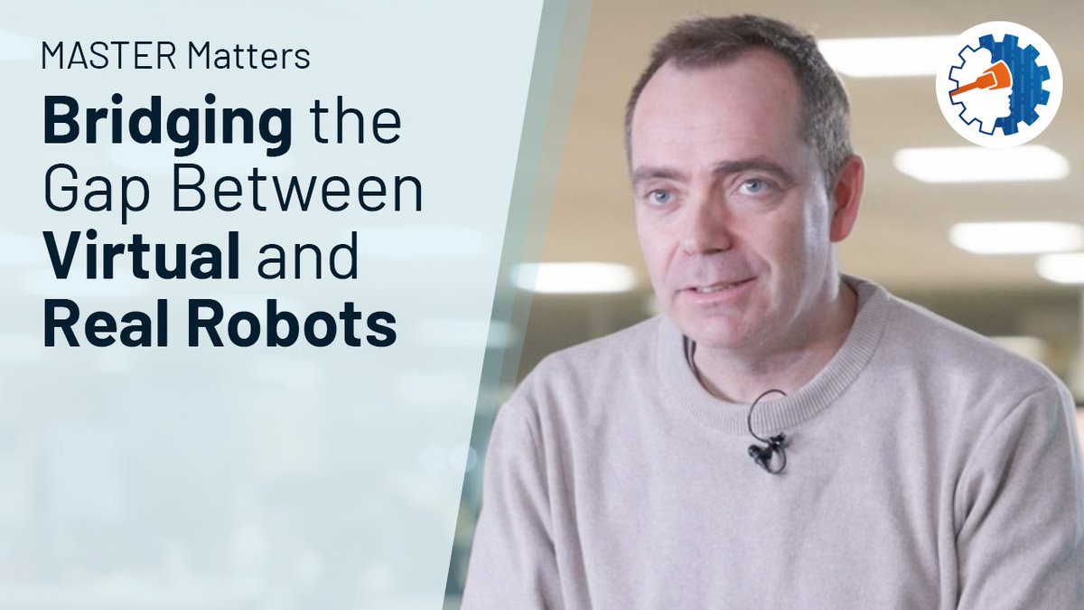 MasterXR_EU's tweet photo. How can we bridge the gap between virtual and real #robots in industrial training.? 
How can XR tools enhance such training? 
Find out in the latest MASTER MATTERS video with @johankildal  from @TeknikerOficial.  

Watch it here: https://t.co/bE3SFZPRBM https://t.co/85qvXwFMY8
