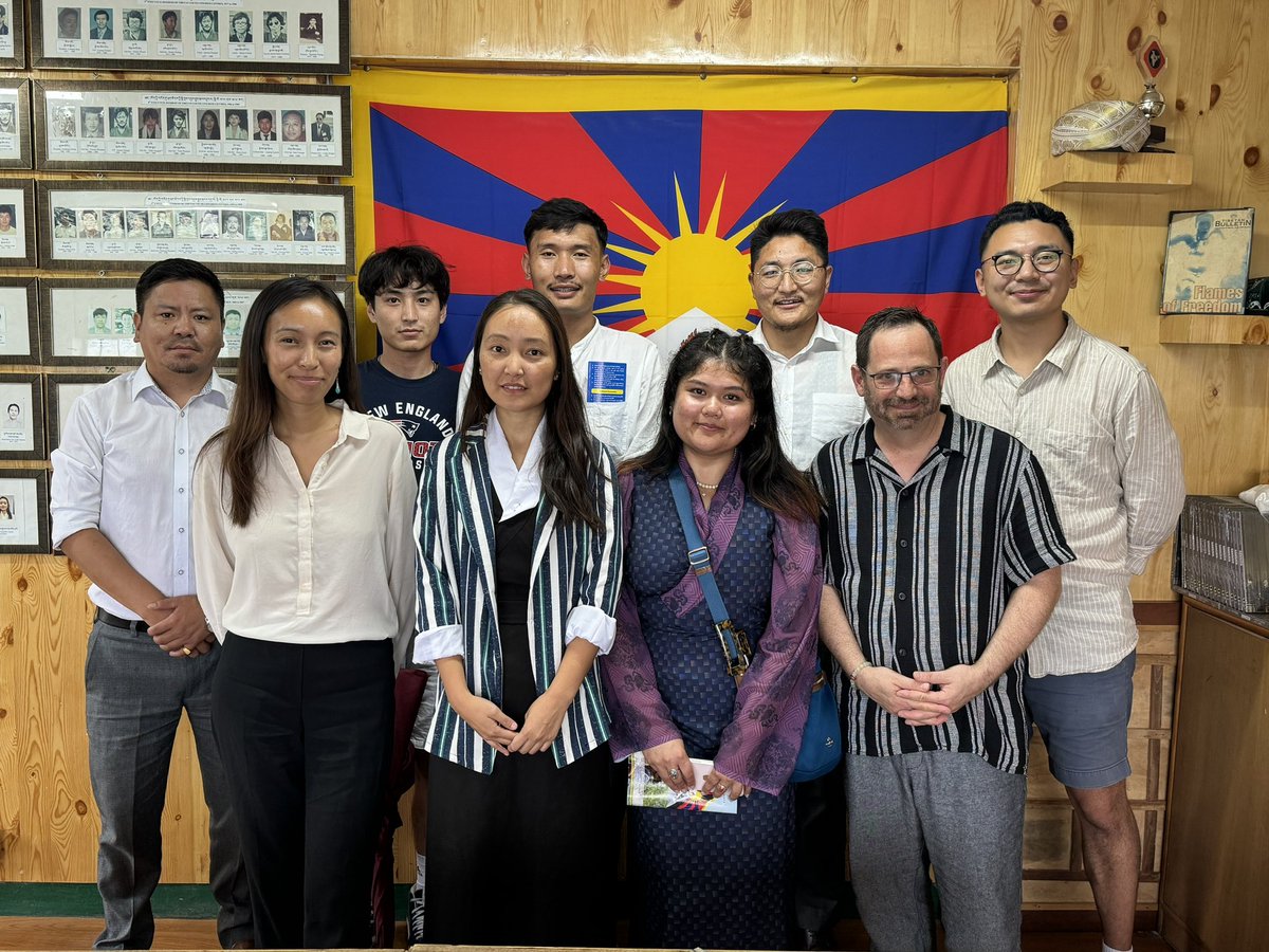 TheTibetNetwork's tweet photo. On July 1st, we were happy to host a delegation of ITN staff and member groups reps from Free Tibet, SFT &amp; ICT to the NGOs based in Dharamshala.

Our delegation got to meet colleagues on the ground and chatted about our priorities and possible areas of #CollaborationForTibet. 🙏🏽 https://t.co/8zcvho6RyH