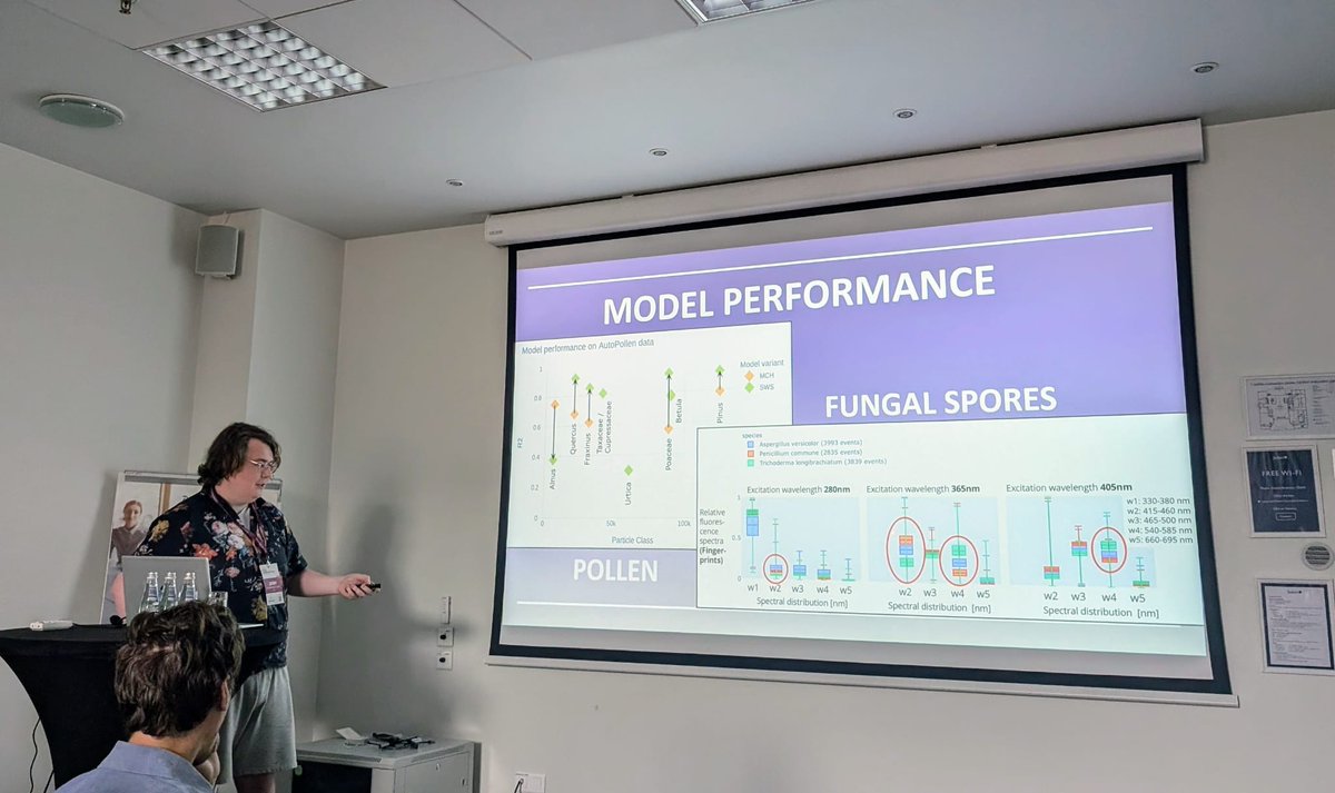 Irish Bioaerosol Network (@irishbioaerosol) on Twitter photo Jerry's presentation has given the global aerobiology community a clear insight into our recent progresses, and what we've set out to achieve over the coming years.
A great talk is one that's equal parts entertaining and informative, and <a href="/JerryClancy10/">(Dr.) Jerry Clancy</a> certainly achieved that! Jerry's presentation has given the global aerobiology community a clear insight into our recent progresses, and what we've set out to achieve over the coming years.
A great talk is one that's equal parts entertaining and informative, and <a href="/JerryClancy10/">(Dr.) Jerry Clancy</a> certainly achieved that!