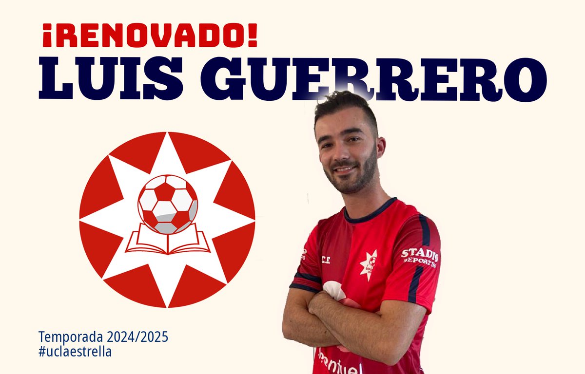 ✍️𝗥𝗘𝗡𝗢𝗩𝗔𝗖𝗜𝗢́𝗡

👉 ʟᴜɪs ɢᴜᴇʀʀᴇʀᴏ (<a href="/luissguerrero11/">LUIS11</a>)🏃 ᴇxᴛʀᴇᴍᴏ
🤝 Rᴇɴᴏᴠᴀᴅᴏ

El santeño sigue en el equipo que lo vio nacer futbolísticamente. Un puñal para la banda, polivalente, que cualquier entrenador querría en su equipo. 

♥️💙