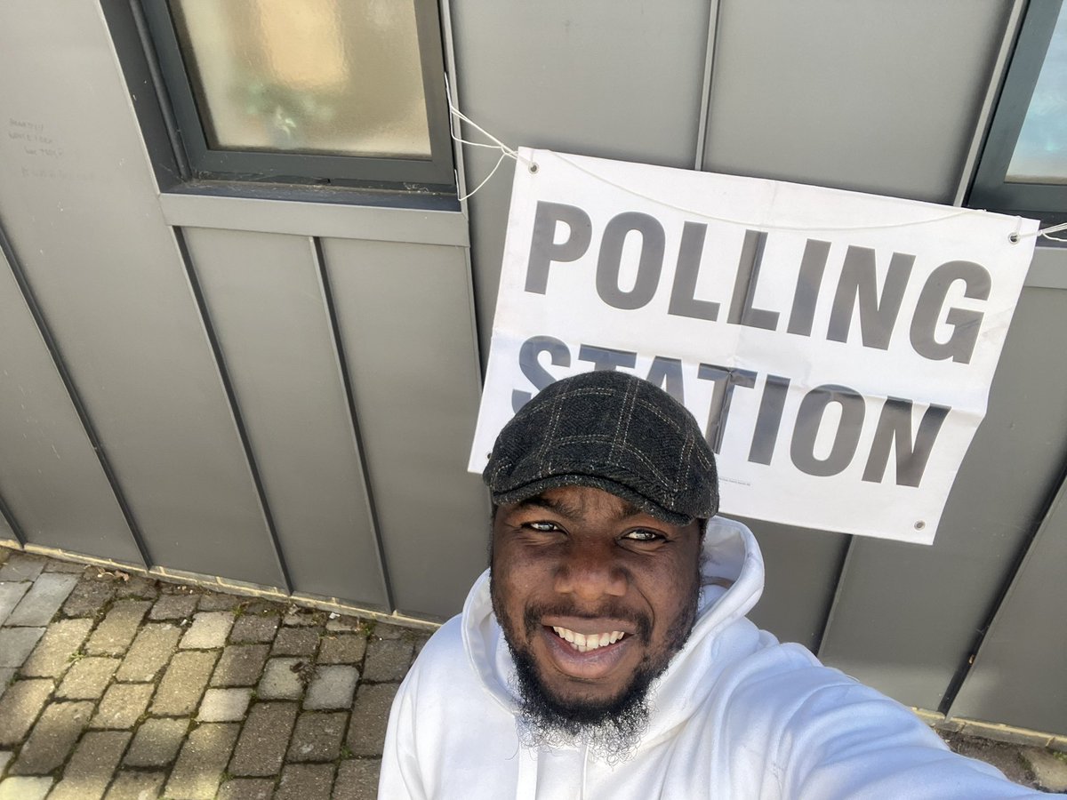 ayodeji_leye's tweet photo. @MariannaMasters @SNMCLabour What a day to cast my vote. #StNeots https://t.co/1HZp9Vp57P