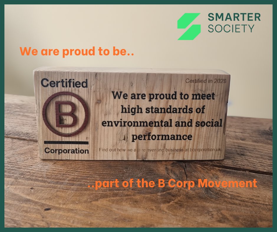 Read about why we have chosen to be part of the <a href="/BCorpUK/">B Corp UK</a>  Movement from our MD, Geoff Baxter - zurl.co/rvT0 
#grants #businesssupport #smartersociety #funding #sustainability #business #BCorp