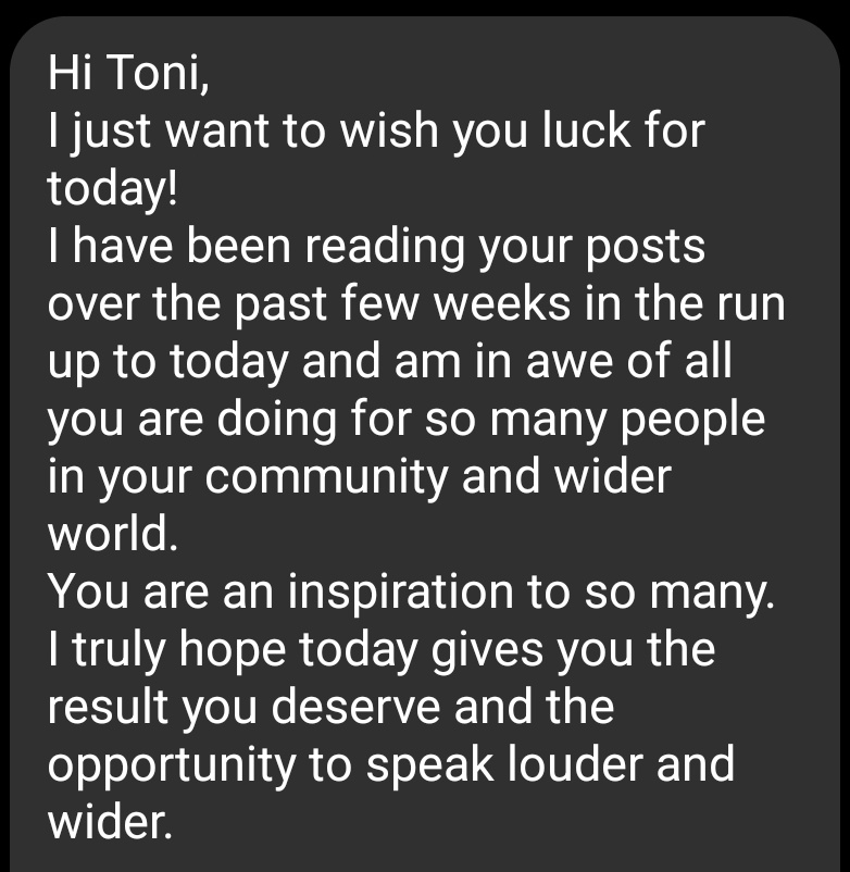 Toni Brodelle #LibDems tweet media