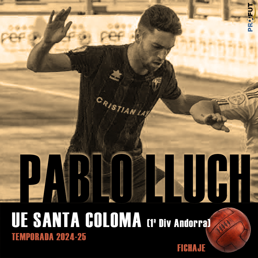 El jerezano <a href="/Pabloplluch/">Pablo Pérez Lluch</a> jugará la próxima temporada en el Campeón de la Liga Andorrana, la <a href="/UESantaColoma/">UE Santa Coloma</a>, que le dará además la oportunidad de jugar la previa de la <a href="/ChampionsLeague/">UEFA Champions League</a> en unos días. Vamos!!! ⚽️🚀