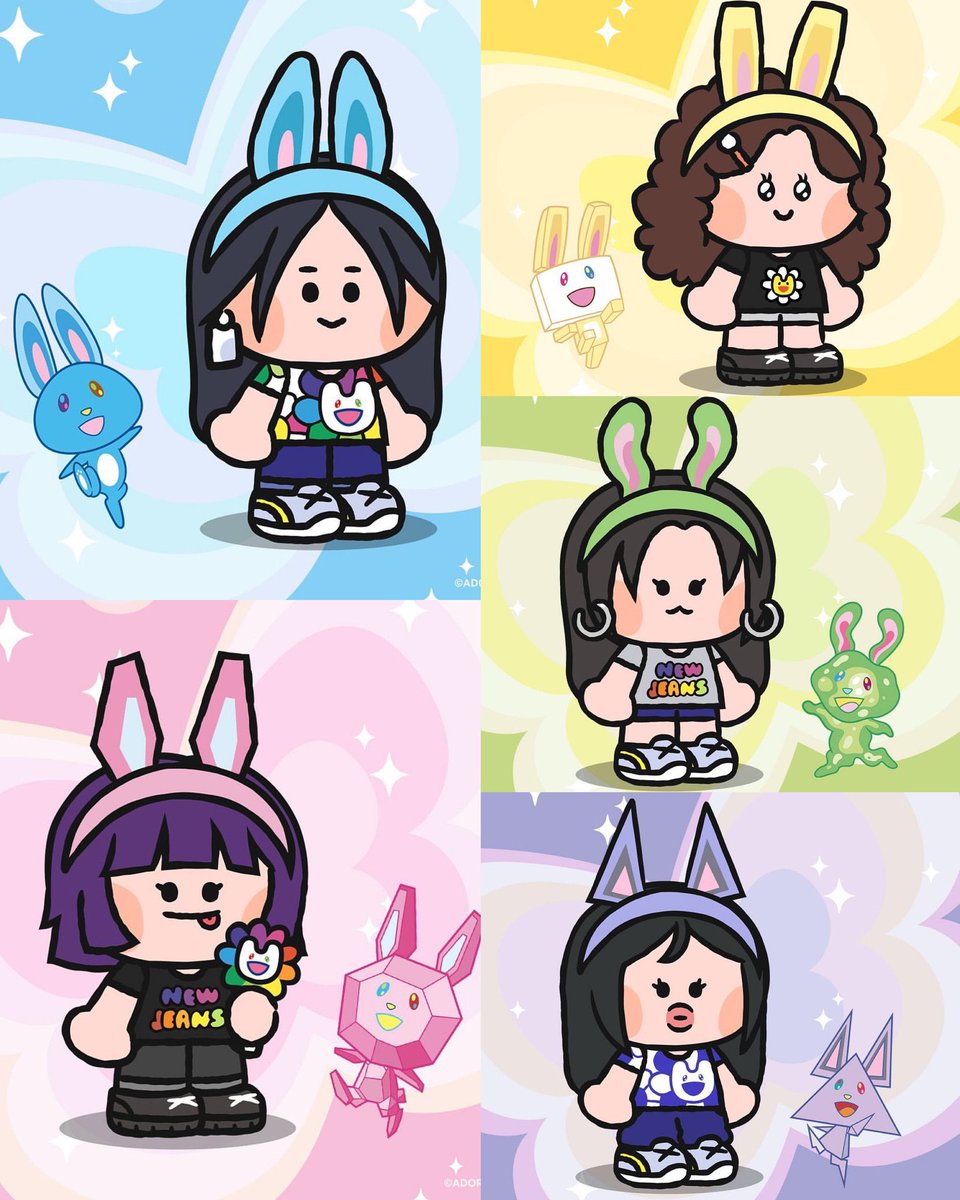 rt615236991ui's tweet image. なにこれｗ可愛すぎるｗｗｗｗｗｗ

 #NewJeans✖️#MINISTUDIO