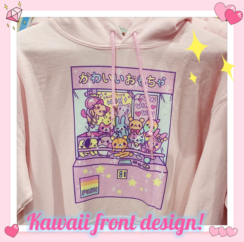 Thedecorafacto1's tweet photo. The front of our hoodies feature a kawaii UFO catcher design! Hoodies are available in size S to 3XL and are printed in full colour front and back! All of our hoodies are designed and printed in Australia!

#thedecorafactory #decorafactory #kawaii #ufocatcher #cute #skilltester https://t.co/FCRvYvrrcy