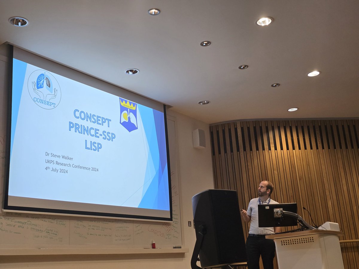 Anand (@asundaralingam) on Twitter photo <a href="/DrsteveWalker/">Steve Walker</a> giving us a run through of a number of contemporary #Pneumothorax trials
Exciting time to be interested in air in the Pleural space!
<a href="/Consept_Trial/">Consept Trial</a> = Cons Mx PSP
PRINCE-SSP = Needle Aspiration vs ICD in SSP
<a href="/LISPstudy/">LISP Study</a> = Longitudinal observational study in SSP <a href="/DrsteveWalker/">Steve Walker</a> giving us a run through of a number of contemporary #Pneumothorax trials
Exciting time to be interested in air in the Pleural space!
<a href="/Consept_Trial/">Consept Trial</a> = Cons Mx PSP
PRINCE-SSP = Needle Aspiration vs ICD in SSP
<a href="/LISPstudy/">LISP Study</a> = Longitudinal observational study in SSP