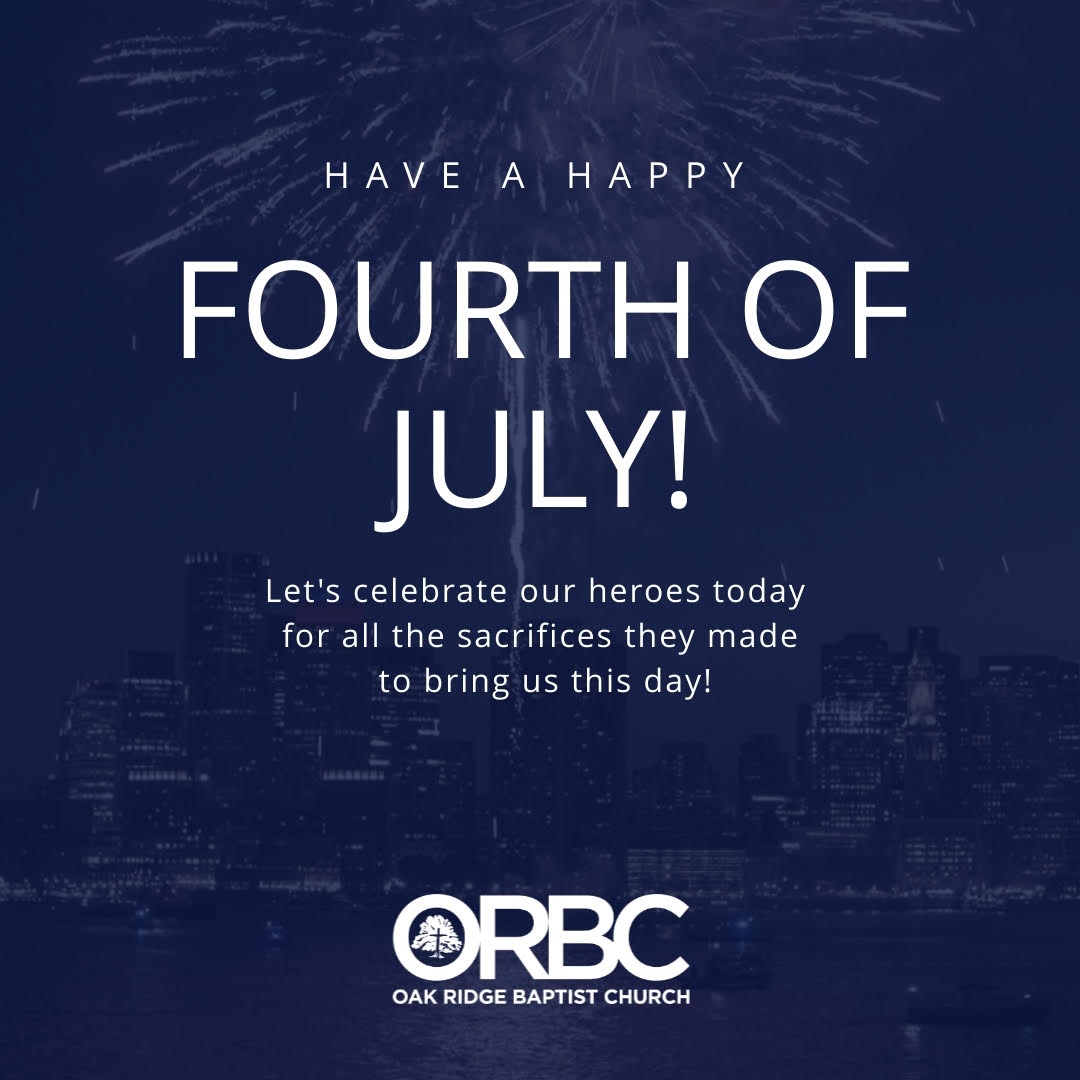 myorbc's tweet photo. Happy Fourth of July! 🎆 Wishing everyone a day filled with BBQs, fireworks, and quality time with loved ones. Let's celebrate the independence of our amazing country and the freedom we are blessed to have. 

#FourthofJuly #IndependenceDay #USA #ORBCFamily https://t.co/Bje1aHyAt1