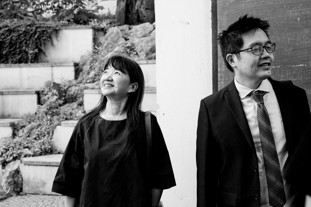AuthorsMon's tweet photo. Festival in pictures: day 2

Apyang Imiq (程廷) and Iva Hadj Moussa 

moderation: Tana Dluhosova, Klara Kubickova
interpretation: Martin Blahota

picture: Katerina Rusnakova https://t.co/YyOHxtozdY