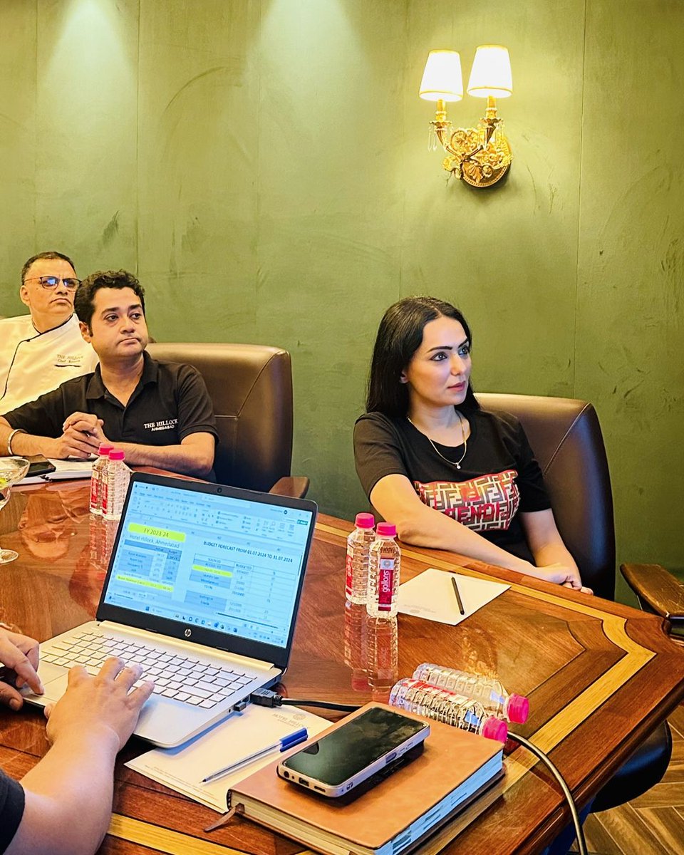 sneha_vagarwal's tweet photo. Crunching numbers, building strategies - Never a dull moment in my life as a hotelier
#HotelierLife #HotelHillockAhmedabad https://t.co/JD2sJgIi8t