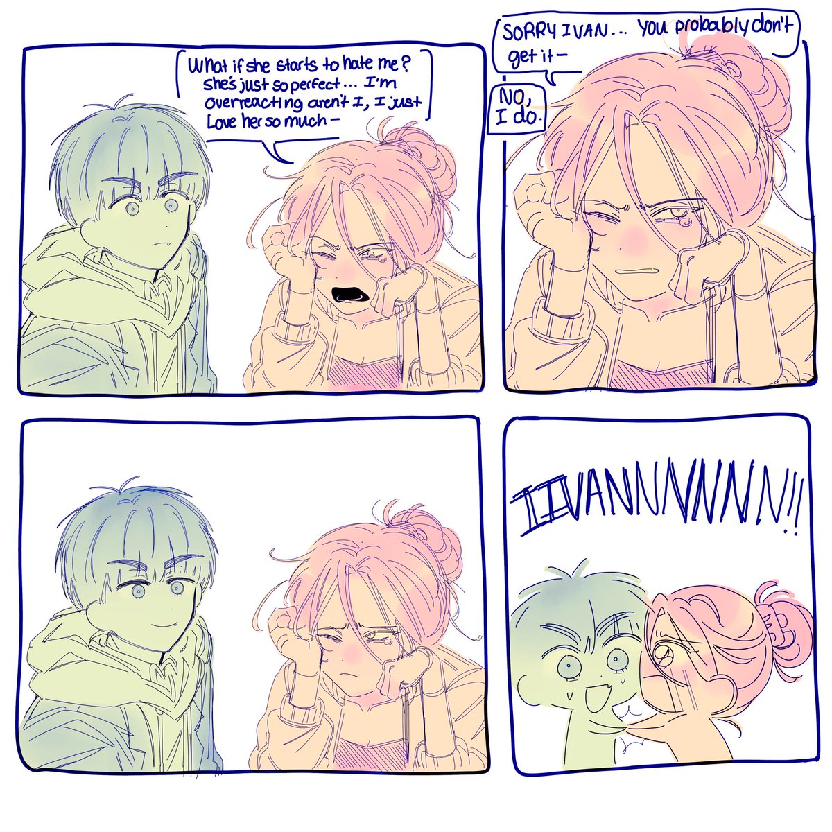 Ivanmizi bffs agenda Ignore how im experimenting with my style