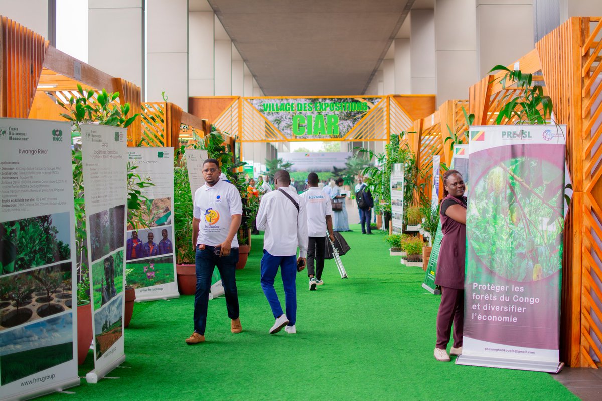 Ciar_Damar's tweet photo. Retour en images de la deuxième journée de la Conférence Internationale de l'Afforestation et du Reboisement (CIAR)- Première édition.
#CIAR2024 #Reboisement #Afforestation #Biodiversité #ChangementClimatique #cop27 #congobrazzaville242 https://t.co/1o5tY9RywN