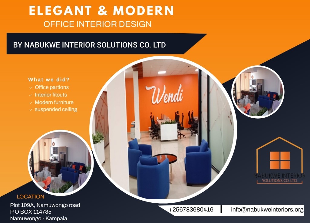NabukweCo's tweet image. Transform your office into a sleek and sophisticated space that inspires productivity and impresses clients!Get in touch with us today to schedule a consultation and let's create a modern and elegant office space that exceeds your expectations!

#ModernOfficeDesign #ElegantWork