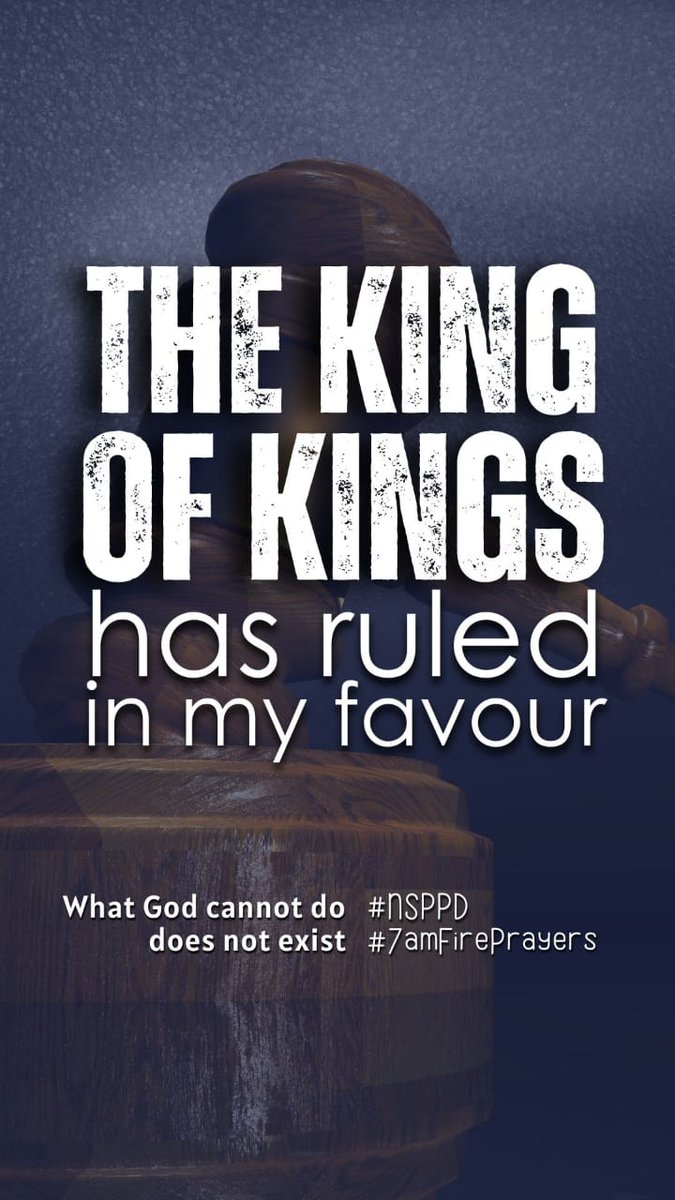 keldiri's tweet image. THE KING OF KINGS HAS RULED IN MY FAVOUR🔥🔥🔥💯💯💯🕺🕺🕺
What God cannot do does not exist🔥
What God cannot do does not exist🔥🔥
What God cannot do does not exist🔥🔥🔥
#NSPPD
#7amFirePrayers(Nigeria Monday-Friday)
#streamsofjoyinternational
#instagram
#YouTube
#Facebook
#X