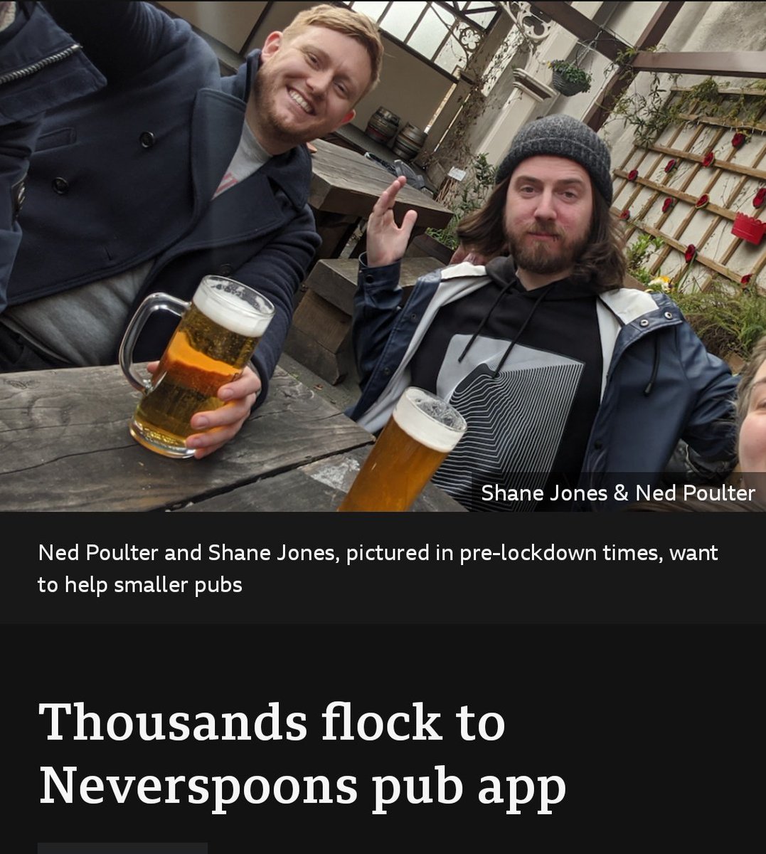 Launched an app four years ago today. 

That was a weird few months that followed.

Happy #neverspoons / "indie"pendence day!

Big shout-out to everyone that's helped us along the way <a href="/NedPoulter/">Ned Poulter</a> @Mattstarky <a href="/jenhingley/">Jen Hingley</a> <a href="/rhyswynne/">Rhys Wynne 🏴󠁧󠁢󠁷󠁬󠁳󠁿🇪🇺</a> Rich and Del (who hand picked the v1 venues)!