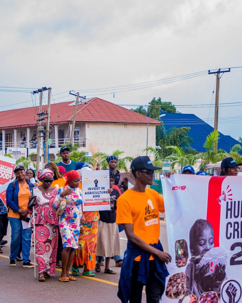 GP_Nigeria's tweet image. The Nigeria government committed to ending hunger by 2025, ensuring that all people have access to sufficient, safe, and nutritious food through the Malabo Declaration of 2014, yet the rate of inflation is at 40.66%. 
#HungerFree Campaign led by @activistalafia 
#Youths4GreenECO