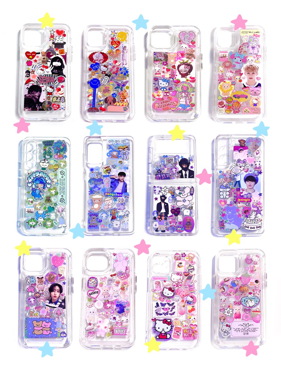 hiii i’m planning to open the batch 4 for deco phone case commission, is anyone still interested?!? and this might be the last batch before my long break :0 pls rt/like/reply if you may be interested🥹
