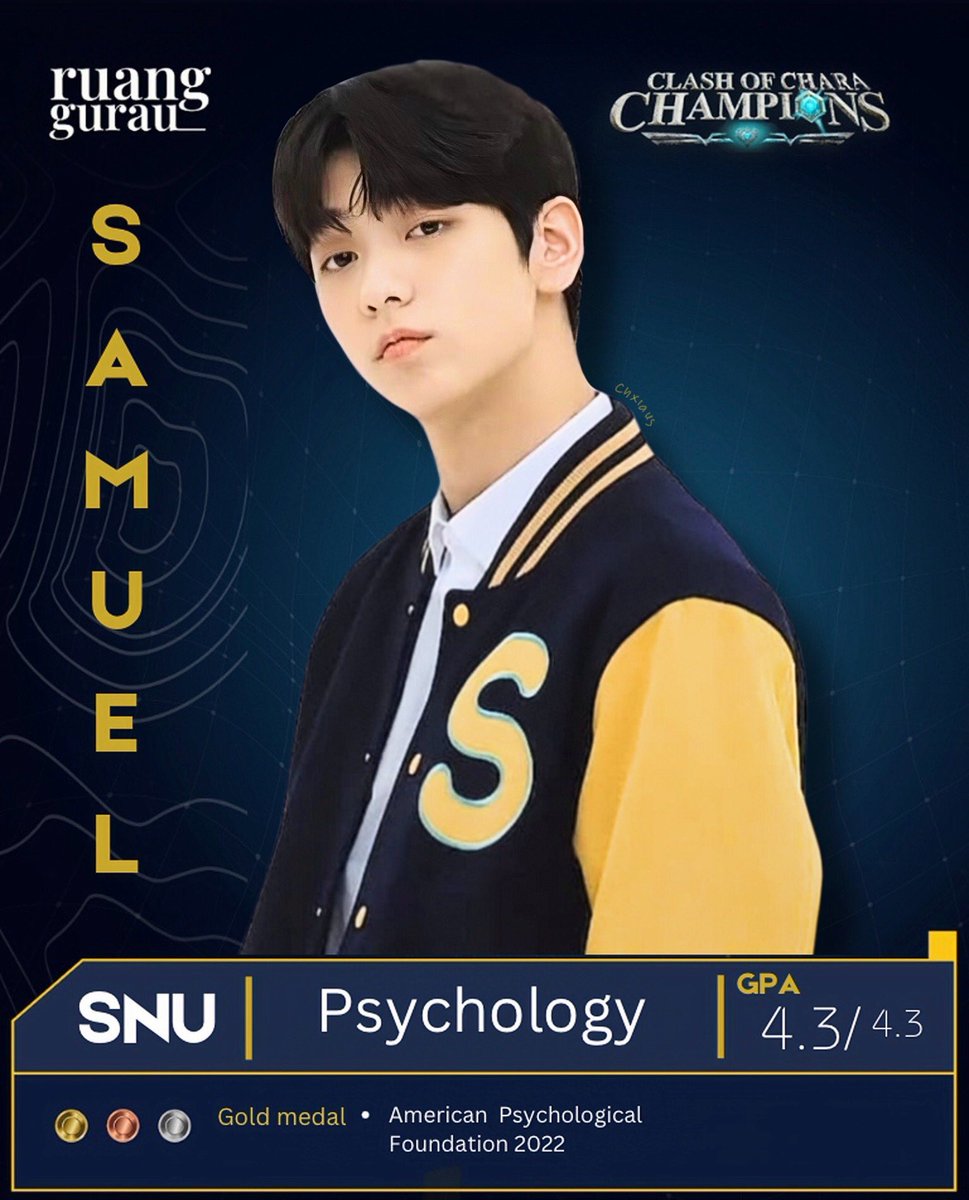 chxiaus's tweet photo. new villain Clash of Champions 🙇🏻‍♀️

Samuel Arviansha — SNU PSYCHOLOGY https://t.co/rJe44bv1rG
