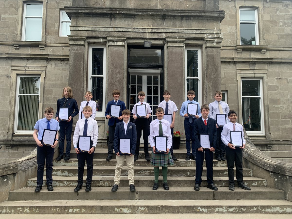 Craigclowan's tweet photo. Another wonderful #CraigclowanForm8 leavers service celebrating all that our young people have achieved. We wish them every success and happiness as they move on to senior school, both north and south of the border. One more day to go Form 8!
#CraigclowanLeavers #passthetissues https://t.co/OL44zh0sSZ