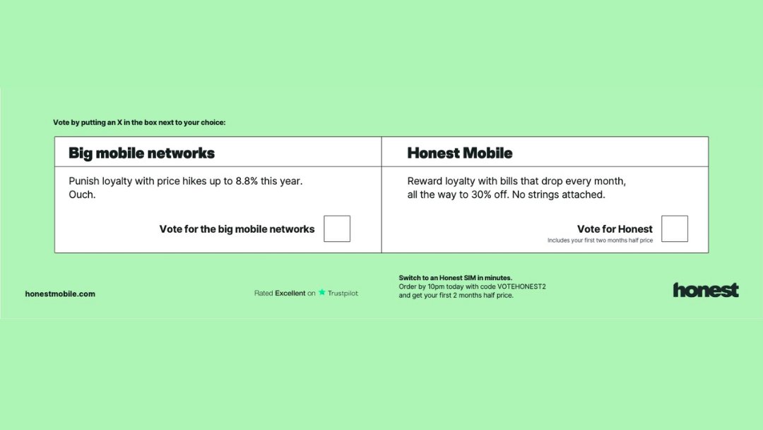 While you're in the voting spirit, here's another one for you...

We know who gets our vote 👀