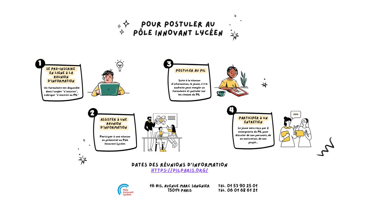 Pôle Innovant Lycéen (@pil_paris) on Twitter photo 