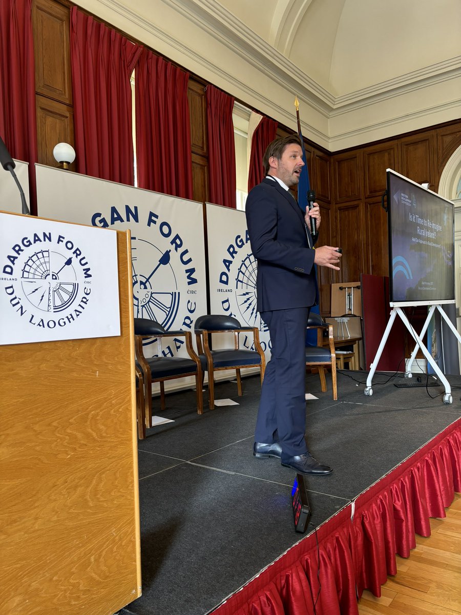 Find your small massive, those change makers in your community who can make a positive difference. 

That’s the message today in the Dargan Forum by @AlMulrooney CEO Western Development Commission.

#DarganForum #Technology #Forum