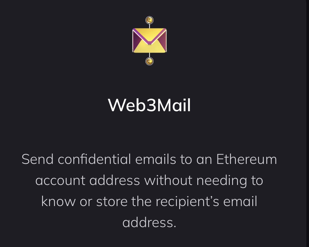 IfoEmilia's tweet image. Revolutionize your inbox with #iExec Web3Mail! 📧

 •Blockchain-secured emails

 •Control access via Ethereum addresses

 •Enhanced privacy protection

 •Spam-free communication

Embrace the future of secure, authorized emailing.
#Web3 #PrivacySecurity @iEx_ec