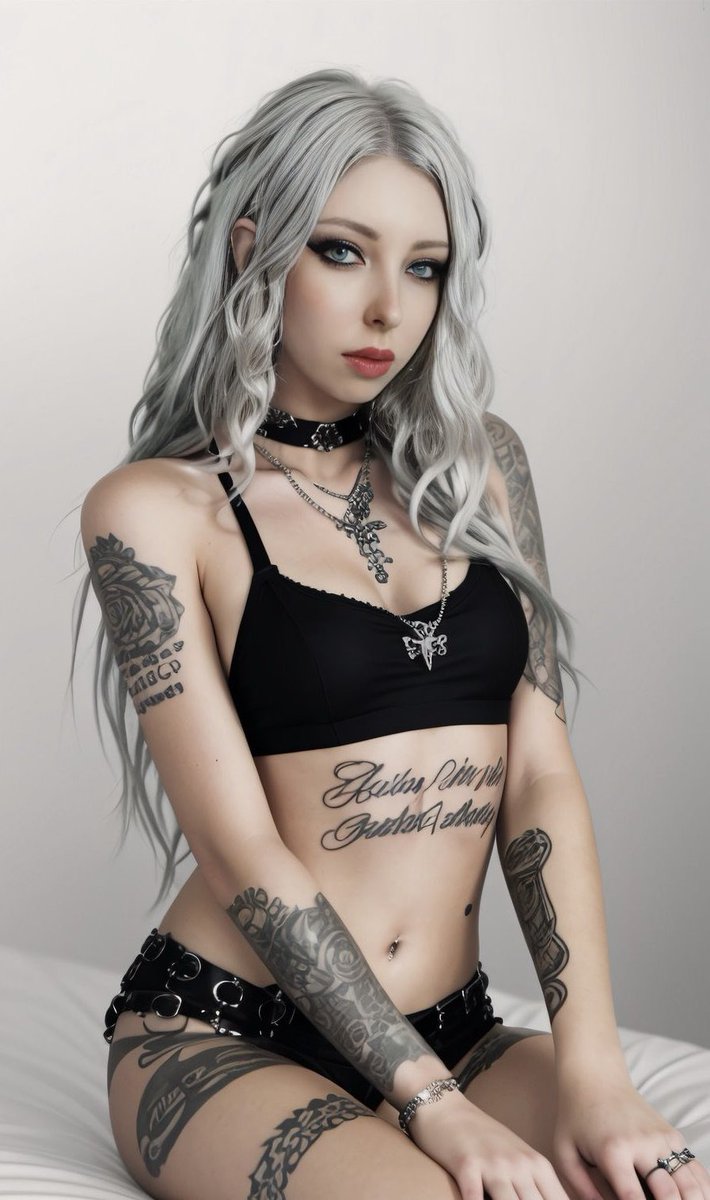 #aigirl #aigirlfriend #aimodel #aimodeling #altmodel #tattoomodel #metalgirl #blondehair