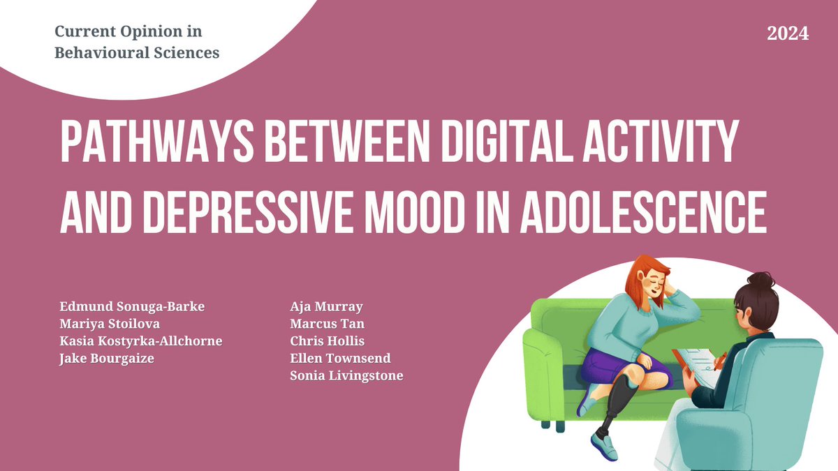 1/ 🚀 Exciting update from the DIORA project! Check out our latest paper on digital device use and depressive mood in adolescents. 📱➡️😔 #ResearchShowcase 📖🌍
🔗 Read the full open-access paper here:sciencedirect.com/science/articl…

#mentalhealth #screentime #digital #adolescence