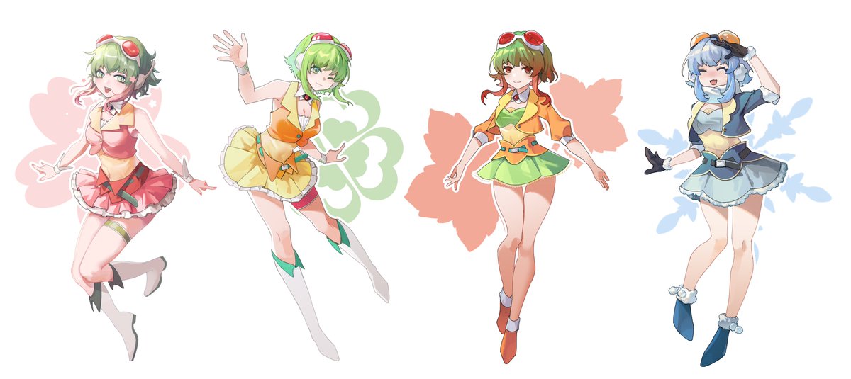 🌸🍀🍁❄️ #GUMI