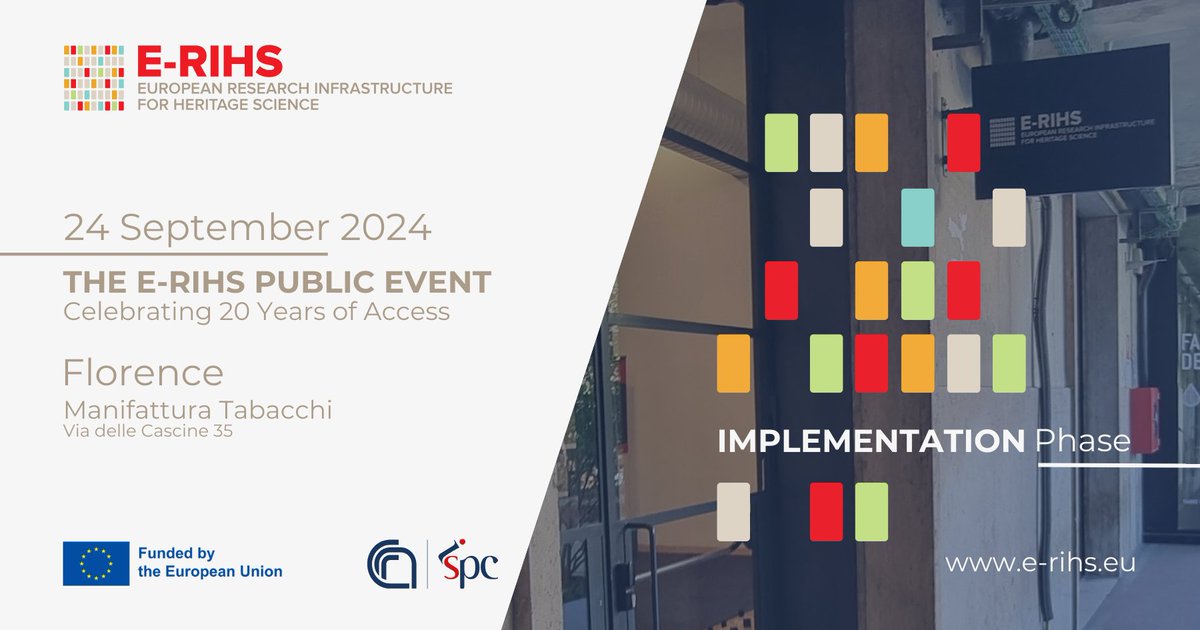 E-RIHS EU tweet media
