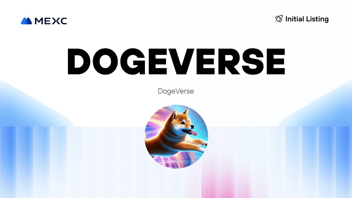 MEXC's tweet photo. We're thrilled to announce that the @The_DogeVerse Kickstarter has concluded and #DOGEVERSE will be listed on #MEXC!

🔹Deposit: Opened
🔹DOGEVERSE/USDT Trading: 2024-07-04 12:00 (UTC)

Details: https://t.co/ypMqTT7tXh https://t.co/2UQoNzSbVn