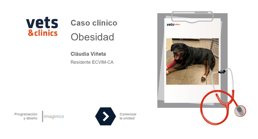 VetsAndClinics's tweet photo. Clàudia Viñeta, residente en el HCV UAB (ECVIM-CA), nos presenta el caso de Tristan, cruzado de Rottweiler, que en los últimos meses ha ganado peso y se mueve menos.

Accede a la plataforma e-learning y sigue los pasos hasta resolver esta nueva unidad.

https://t.co/GZMQqNlRUi https://t.co/V5RVotNsc2