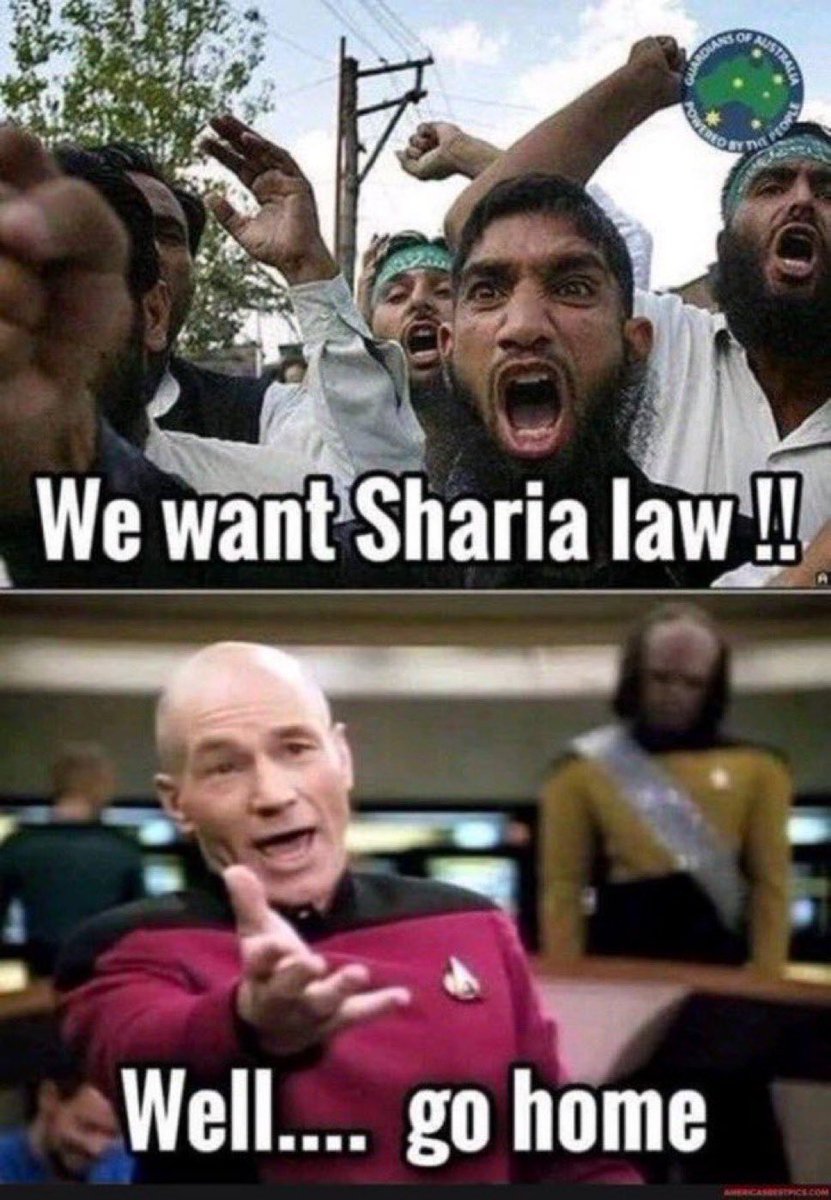 CatOutOfTheBag2's tweet photo. REPOST THIS MESSAGE:
#IslamoFascists in western countries must be stripped of citizenship & deported.
Radical #mosques must be CLOSED & repurposed.
Moderate #Muslins that put western values & loyalty to their host nation above radical #Islamist DOGMA welcome.
STOP 🛑 INVASION 👇 https://t.co/sIg1MM8fG8