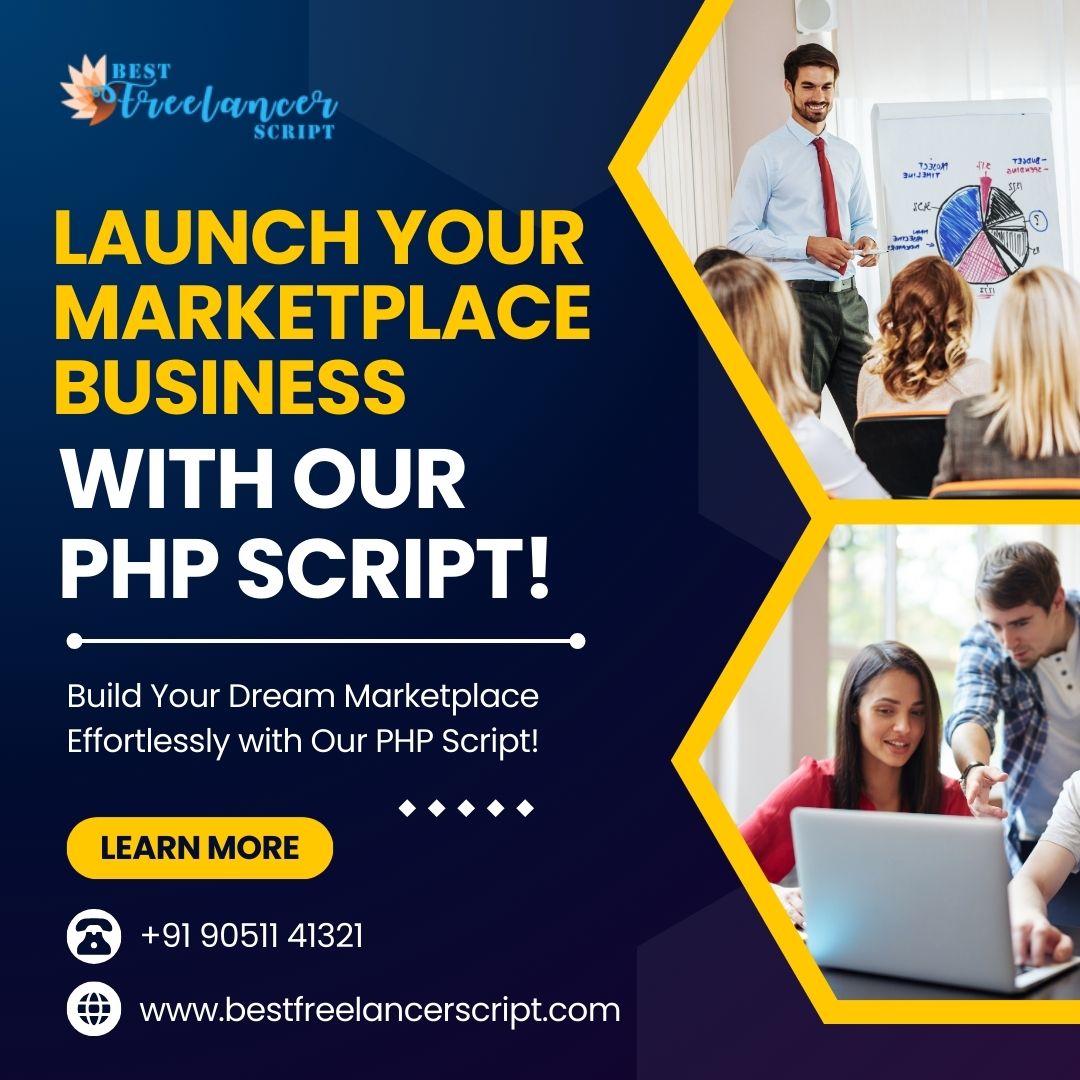 freelancerscrip's tweet image. Ready to launch your marketplace business?
Our #PHPscript makes it easier than ever! With seamless integration and powerful features, you can create your dream marketplace in no time.
Start today & turn your vision into reality!
☎️ +91 90511 41321
🌐 bestfreelancerscript.com