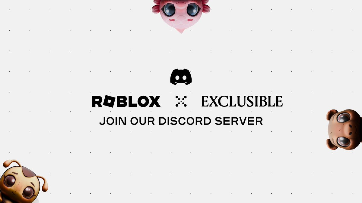 Don't forget to join our Discord for updates on new UGC and games from our brand partnerships and incubator initiatives.

Don't miss the exclusive codes and raffles, and help shape the future of gaming by sharing your feedback during game development.

discord.com/invite/kpADRsD…