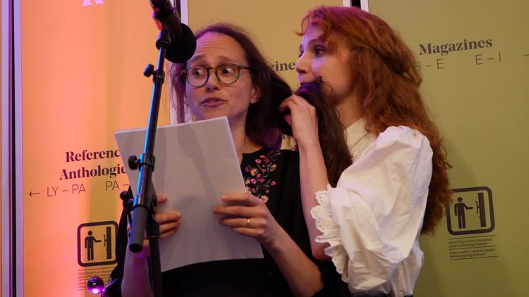 stevenjfowler's tweet photo. If ever two pictures summed up the @europepoetfest ... last night @natpoetrylib with brilliant Norwegian poets @Norwegianbooks @NorwayinUK with @gravkapell @badbadpoet @lcosinger @vildebtorset. All performances here https://t.co/xRpNnQCZ4V https://t.co/h23qhc7dye