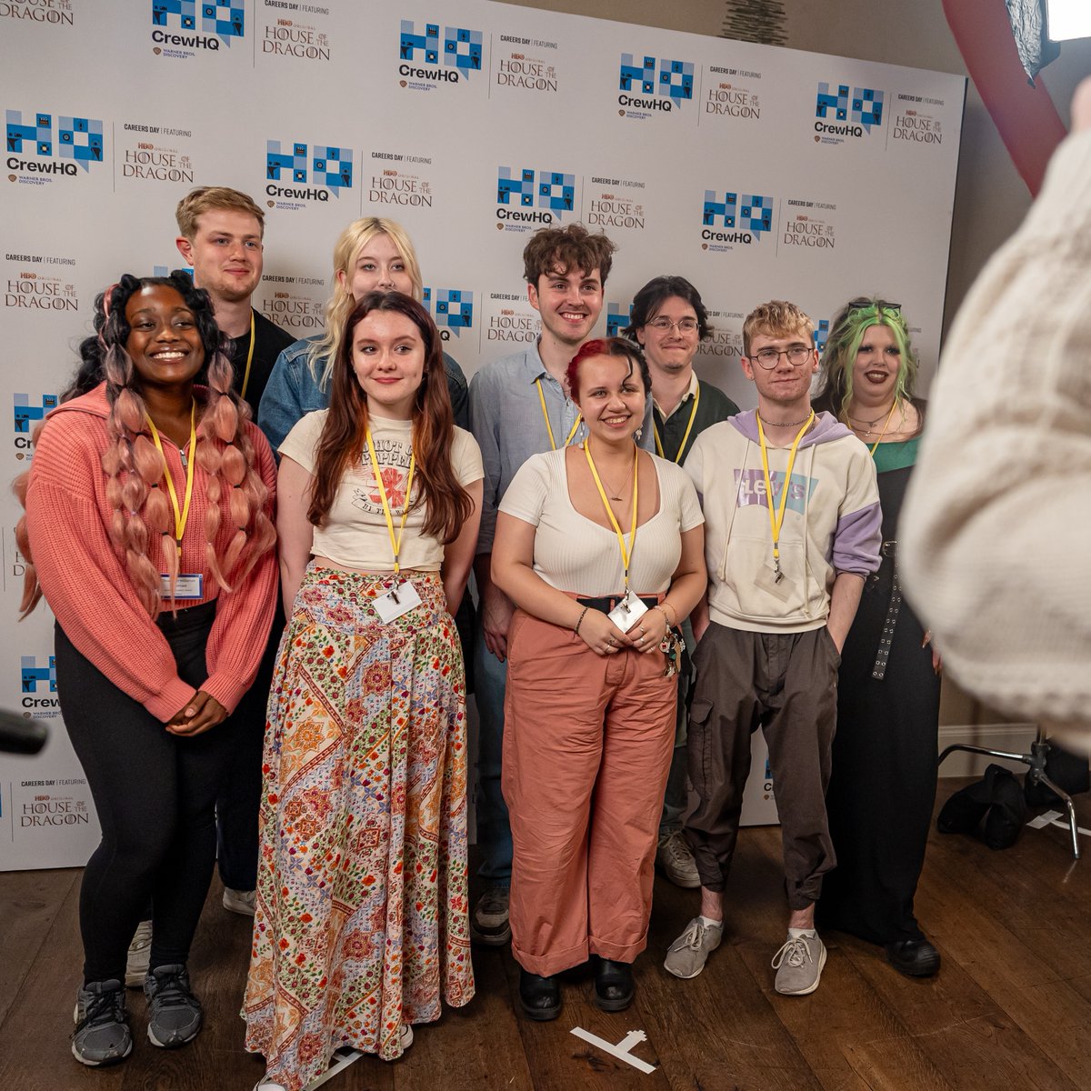WBCrewHQUK's tweet photo. From Westeros to Central London π
On Monday, with the help of presenter @sianelerievans, we hosted an incredibly special House of the Dragon Careers Day for aspiring and existing below-the-line crew!
#WeAreCrewHQ #ConnectLearnProgress #FilmSchool #HouseOfTheDragon https://t.co/0ASSNKTEKK