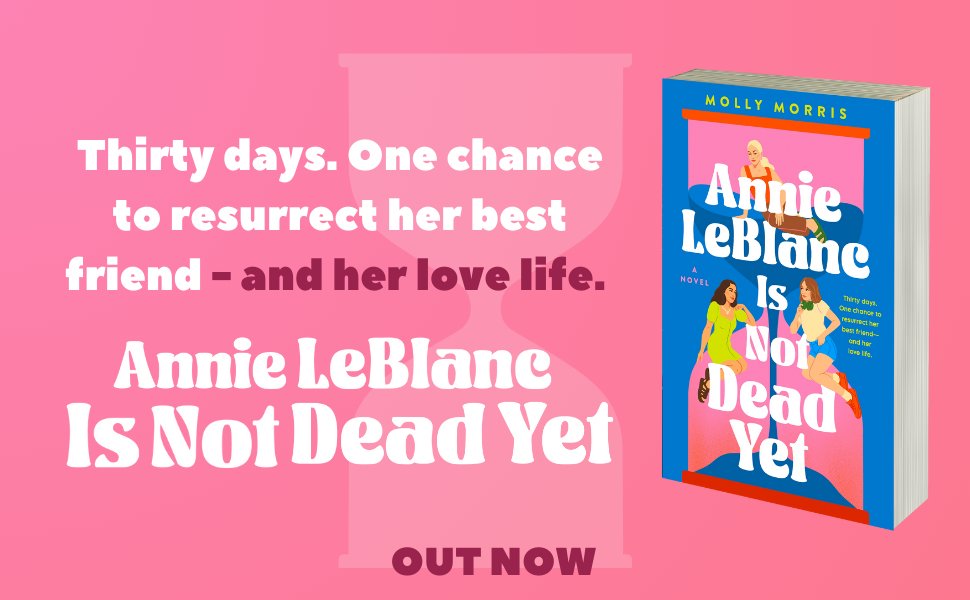 Chicken House (@chickenhsebooks) on Twitter photo Are you ready for the HOTTEST book of the summer?☀️
ANNIE LEBLANC IS NOT DEAD YET by <a href="/weirdmolly/">Molly Morris</a> is out today and ready for your holiday TBR!🌴
Grab your copy today at your local bookshop or order here: loom.ly/9ALCzCU Are you ready for the HOTTEST book of the summer?☀️
ANNIE LEBLANC IS NOT DEAD YET by <a href="/weirdmolly/">Molly Morris</a> is out today and ready for your holiday TBR!🌴
Grab your copy today at your local bookshop or order here: loom.ly/9ALCzCU