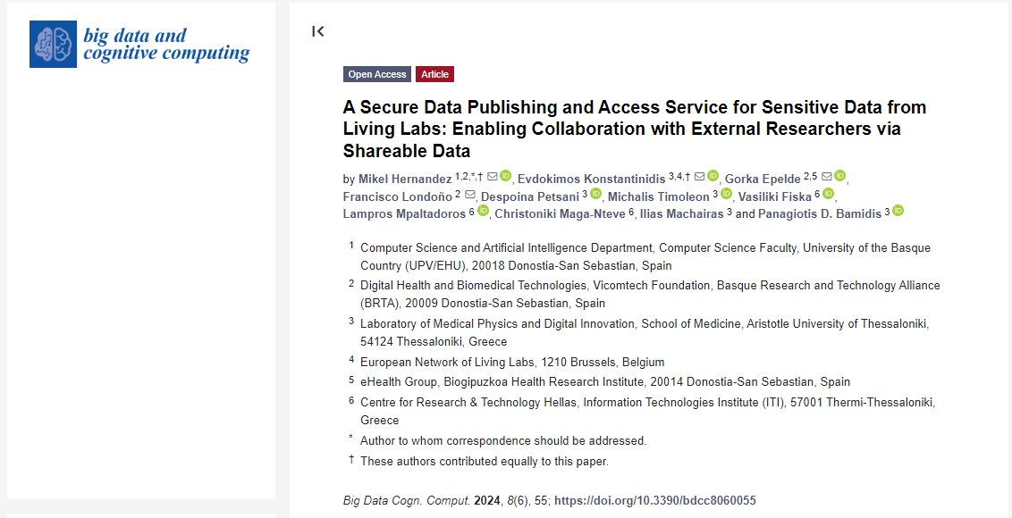 VITALISE Project tweet media