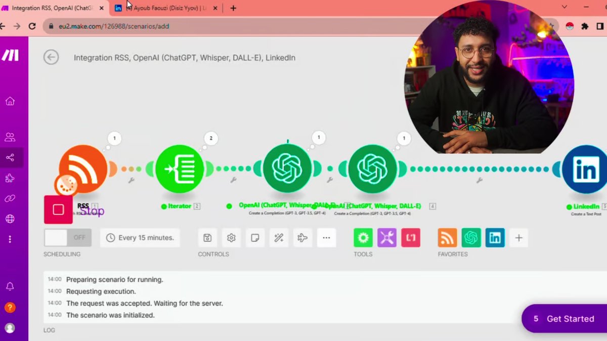 DisizYyov's tweet image. LinkedIn c'est le réseau numéro 1 pour trouver des clients.

Mais pour ça, tu dois être présent tous les jours.

Alors je t'ai créé une automatisation pour publier chaque jour sans faire aucun effort.

Pour l'avoir, RT + commente Disiz et je te l'enverrai 👇