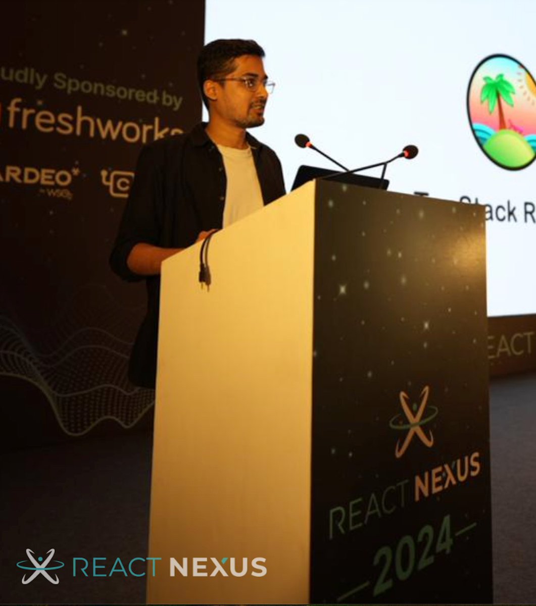 Time to Elevate your routing game as  <a href="/psuranas/">Prateek Surana</a> talks about improving your routing with TanStack Router!!
🖥️💫

 #ReactNexus2024 #ReactNexus