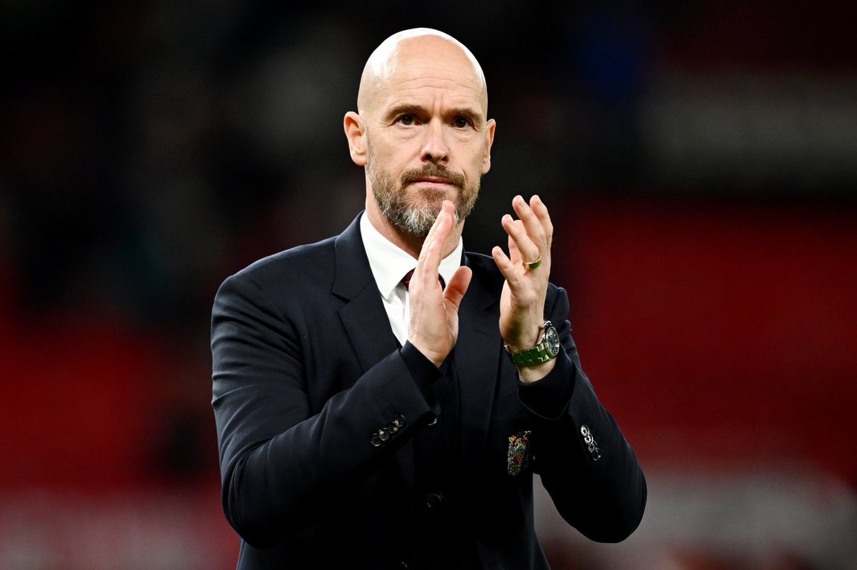 🚨 OFFICIAL: Erik ten Hag signs new deal at Man United valid until June 2026.

“I am very pleased to have reached agreement with the club to continue working together. Looking back at the past two years, we can reflect with pride on two trophies and many examples of progression