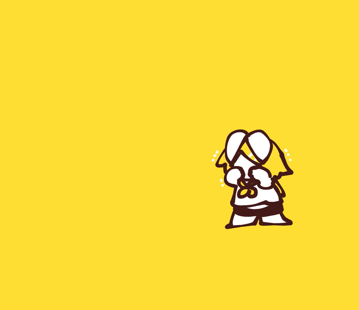 鏡音リン ,カイト(ボーカロイド) 「謝るリンちゃんと許す兄さん 」|袁のイラスト